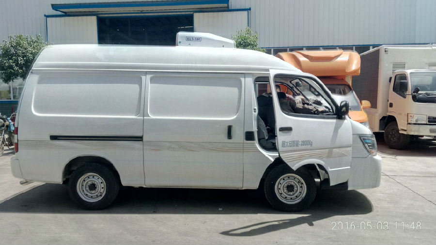 國(guó)五面包冷藏車