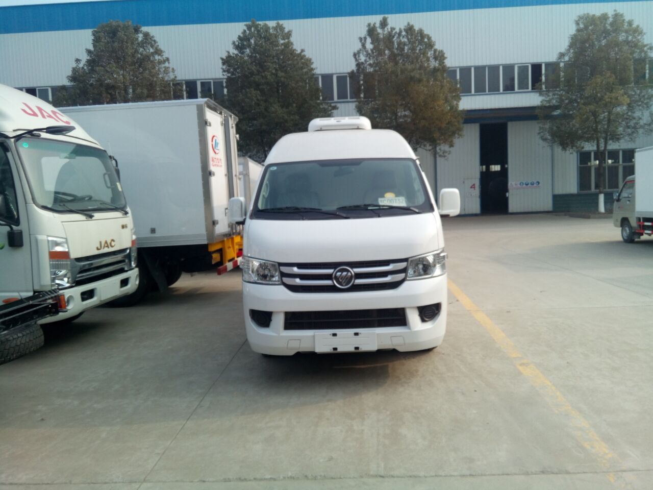 福田G7國(guó)五面包冷藏車(chē)